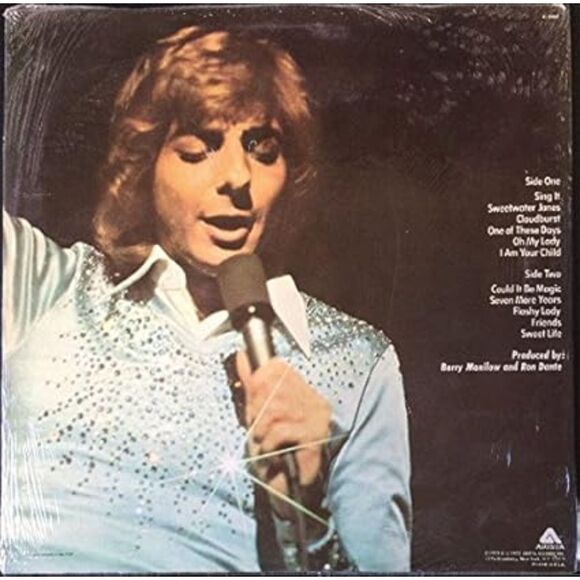 Barry Manilow 1 Vinyl LP Record - Picture 2 of 2